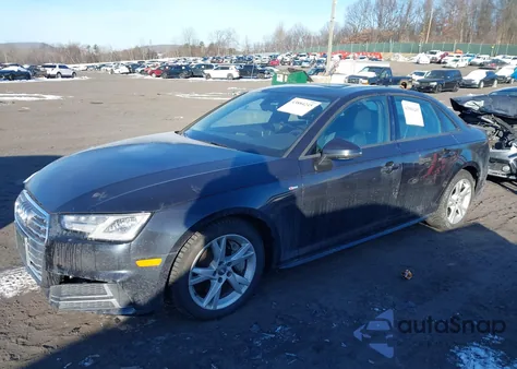 2018 Audi A4 2.0T Premium/2.0T Tech Premium из США, поврежденный, VIN WAUDNAF44JA222276